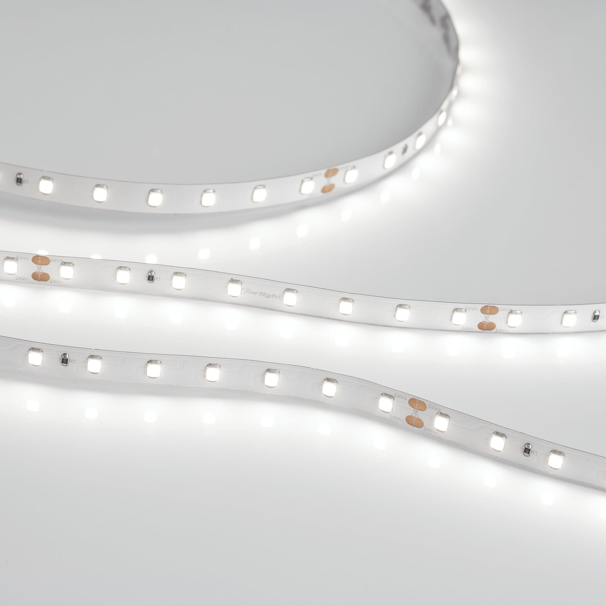 Arlight Светодиодная лента RT-A80-8mm 24V Day5000 (6 W/m, IP20, 2835, 5m) (высок.эфф.150 лм/Вт) 024511(2) — миниатюра 3