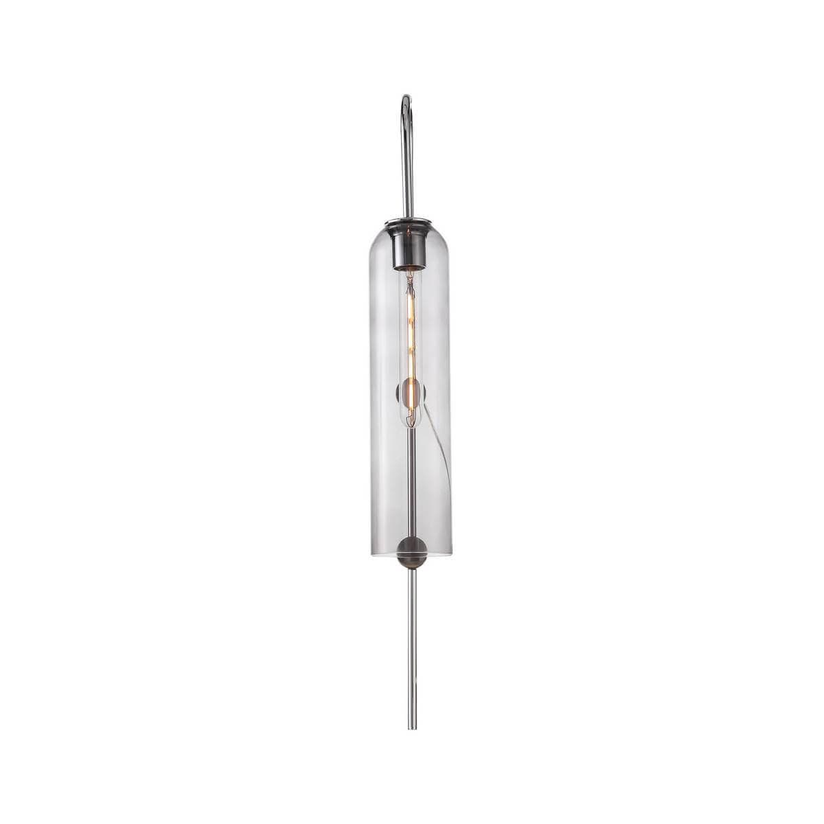 ST Luce SL1145.141.01 Светильник настенный Хром/Дымчатый E27 1*60W — миниатюра 2