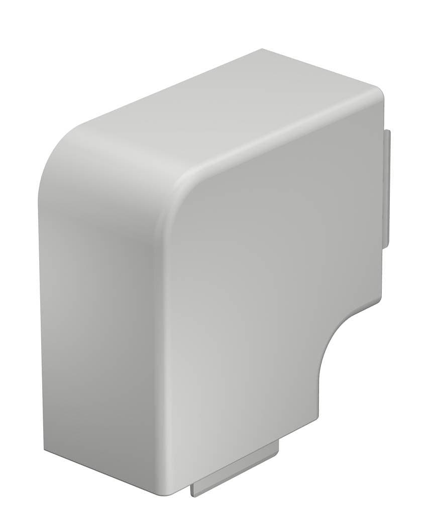 OBO Bettermann Угол плоский кабель-канала WDK 60x90 мм, ПВХ светло-серый RAL7035 6183417