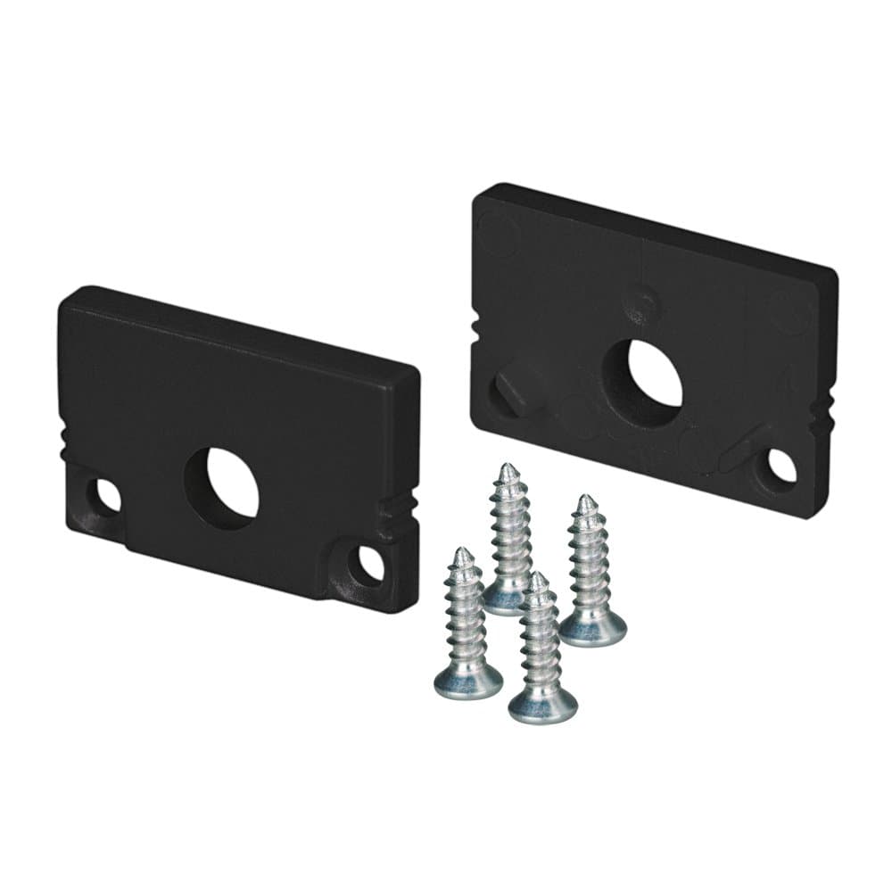 Arlight Заглушка SL-SLIM20-H13 BLACK с отверстием (Пластик) 037513