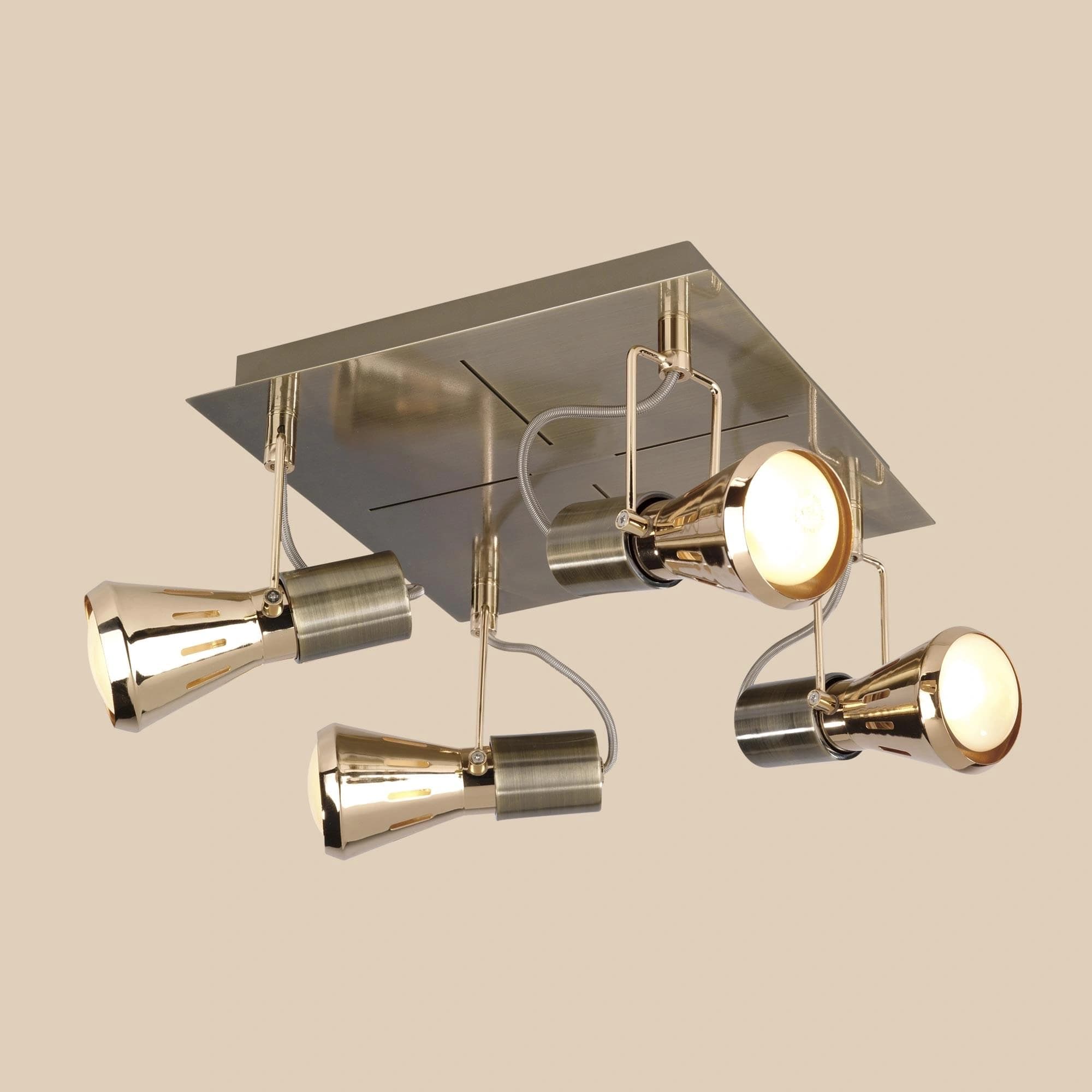 Citilux CL527543 Марс Бронза+Зол. Светильник Наст.-Потол. — миниатюра 2