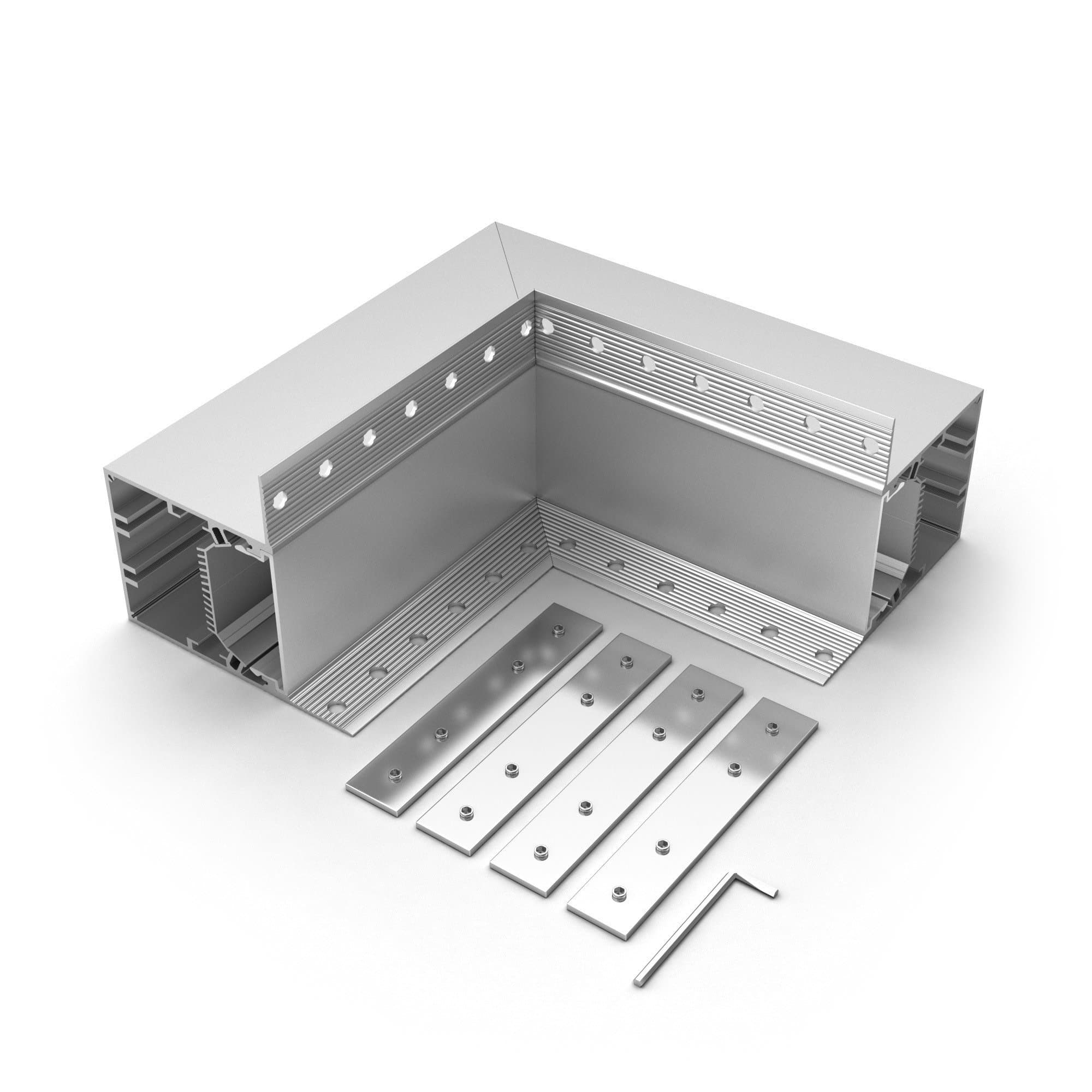 Arlight Угол SL-LINIA55-FANTOM-EDGE внутренний (Металл) 030136 — миниатюра 1