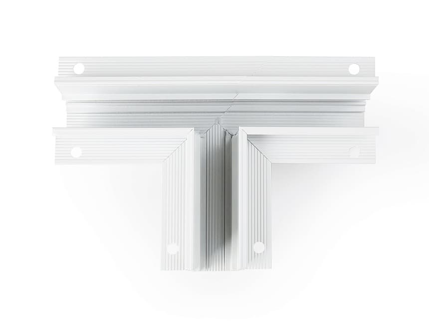 Ambrella Коннектор т-образный для встраиваемого шинопровода Magnetic GL3355 WH белый 170*85*46,8