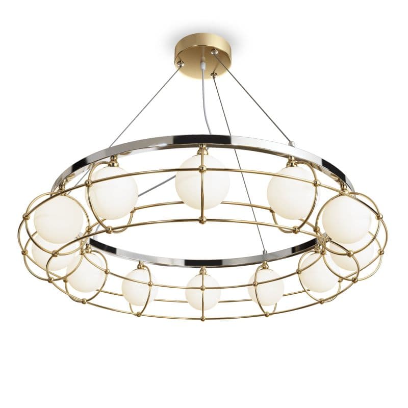 Maytoni Modern Золото и Хром  Подвесной светильник MOD312PL-12GCH