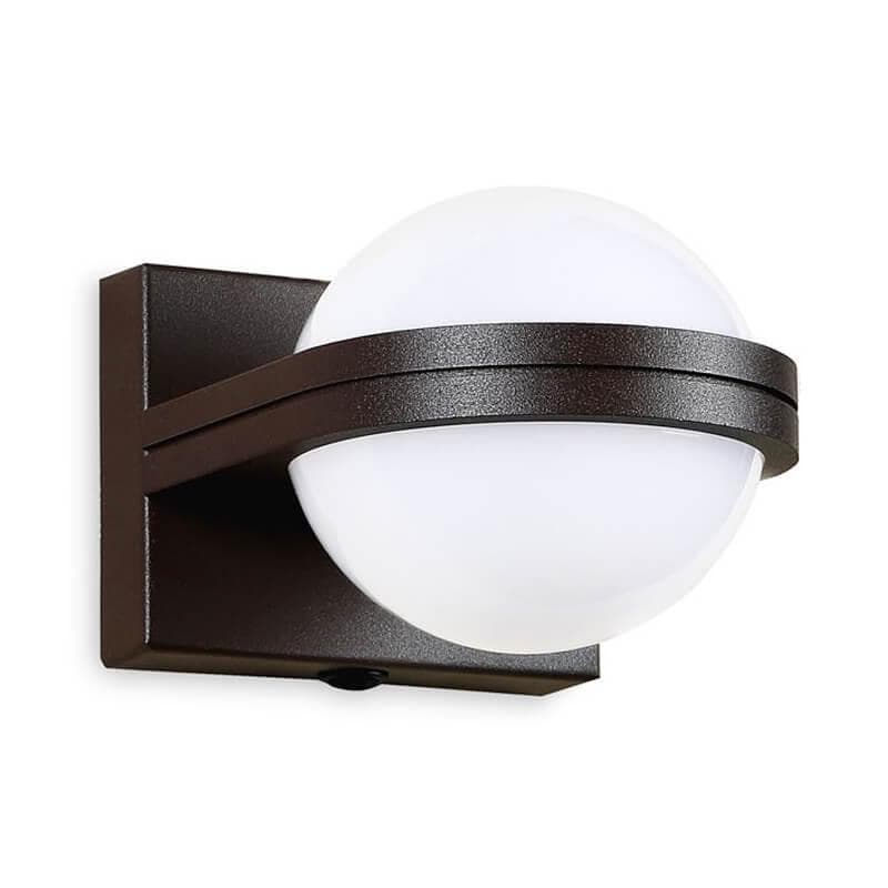 Ambrella Настенный светодиодный светильник с выключателем FW558 SCF кофе песок LED 3000K 5W 80*80*138 — миниатюра 1