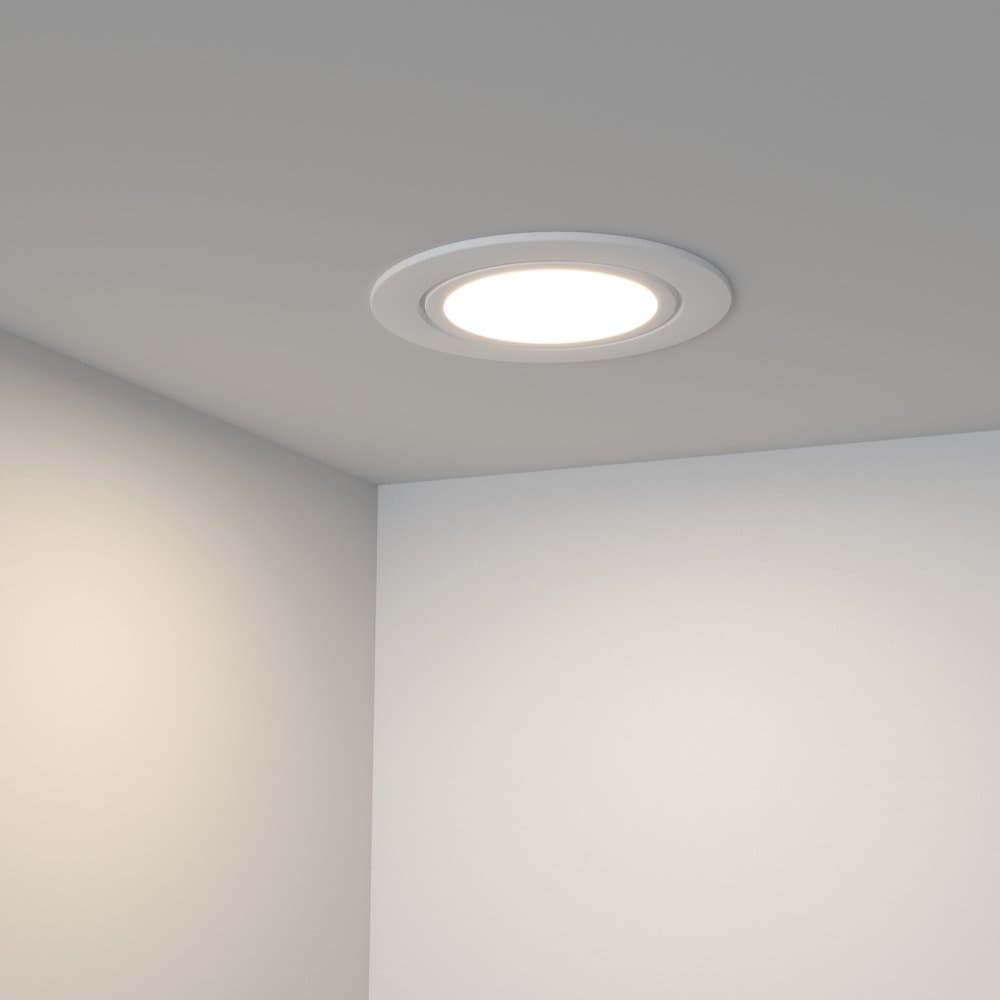 Arlight Светодиодный светильник LTM-R60WH-Frost 3W Warm White 110deg (IP40 Металл, 3 года) 020762 — миниатюра 4