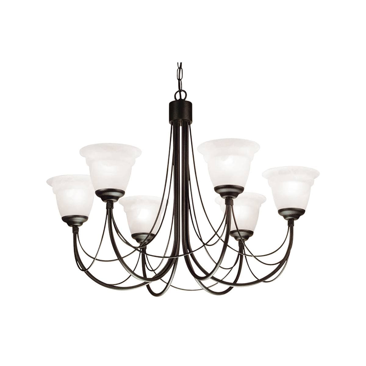 Natural Concept CARISBROOKE Люстра CB6-BLACK