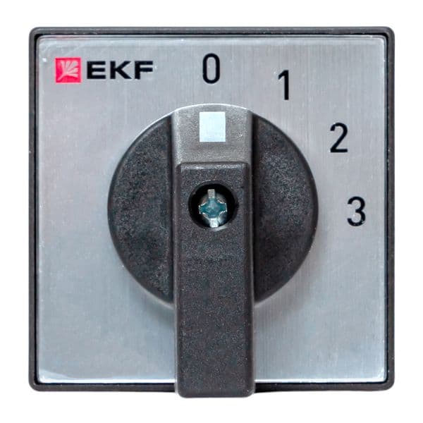 EKF Переключатель кулачковый ПК-1-101 25А 1P «0-1-2-3» IP65 — миниатюра 2