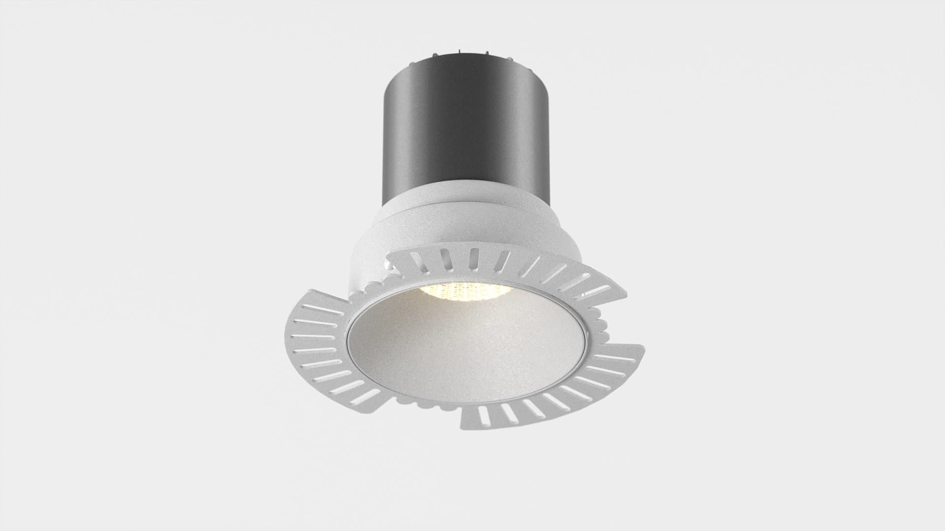 Светильник GREENTECH-CIRCLE-B-D85-10W 4000K (встраиваемый) БЕЛЫЙ (Briaton, IP20 Металл, 3 года) 035356 — миниатюра 2