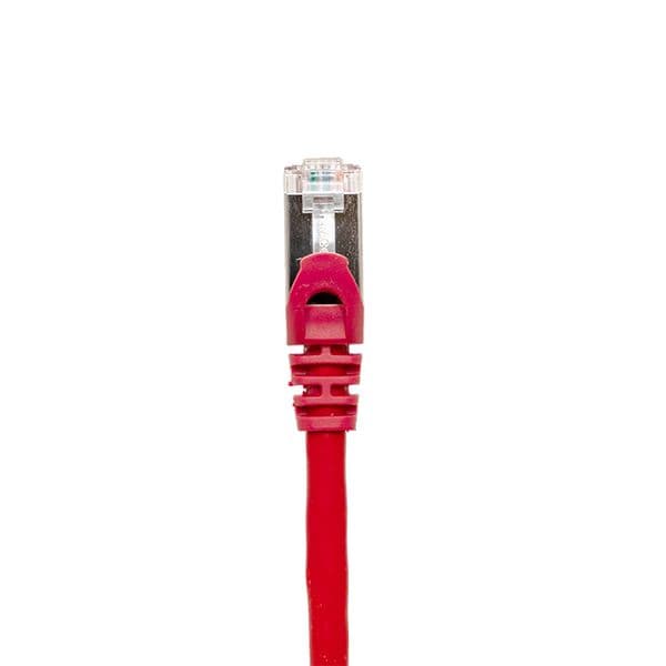 EKF Патч-корд TERACOM CS Cat.6A экранированный S/FTP оболочка LSZH красный (0,5м) — миниатюра 5