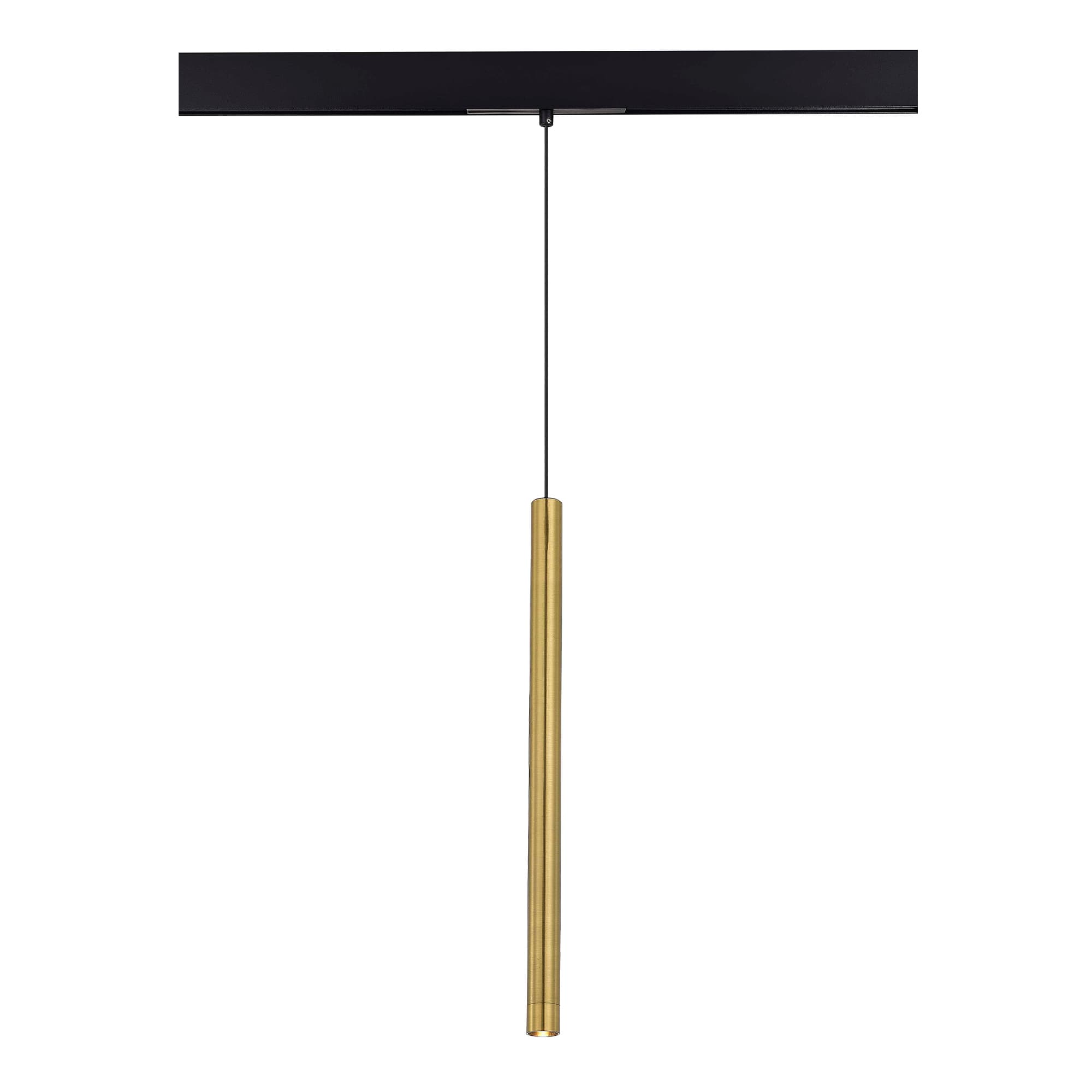 ST LUCE ST682.336.07 Магнитный трековый светильник Золотистый LED 1*7W 3000K 450Lm Ra90 36° IP20 D32xH307 48V