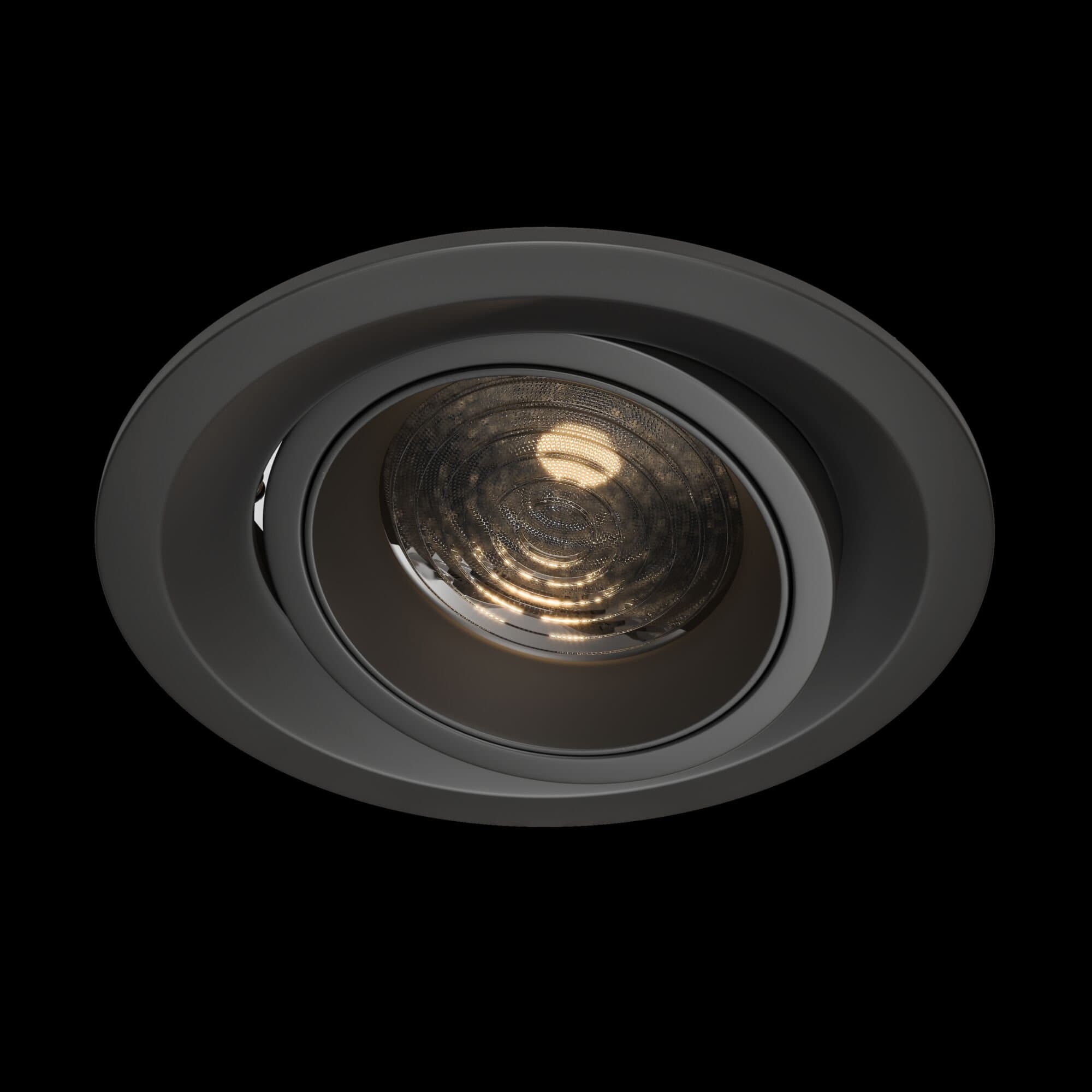 Maytoni Downlight Elem Черный Встраиваемый светильник DL052-L12B3K — миниатюра 3