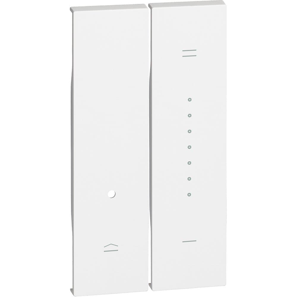 BT Living now Белый Лицевая панель для кнопочного светорегулятора 2 мод KW19