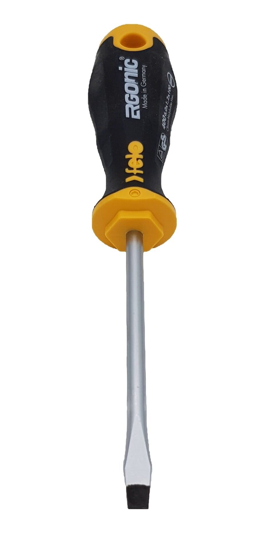 Felo Отвертка Ergonic плоская шлицевая 6,0X1,2X100 40006310 — миниатюра 2