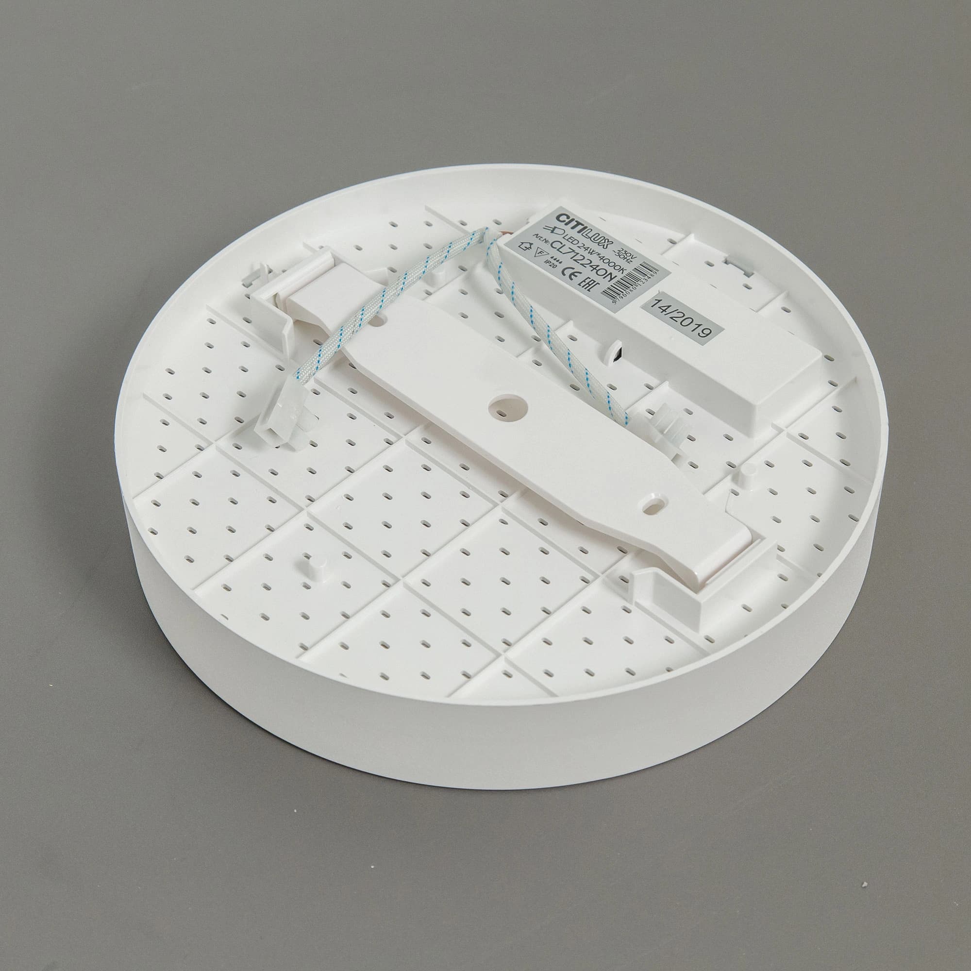 Citilux CL712240N Тао Белый Светильник Накл. LED 24W*4000K — миниатюра 2
