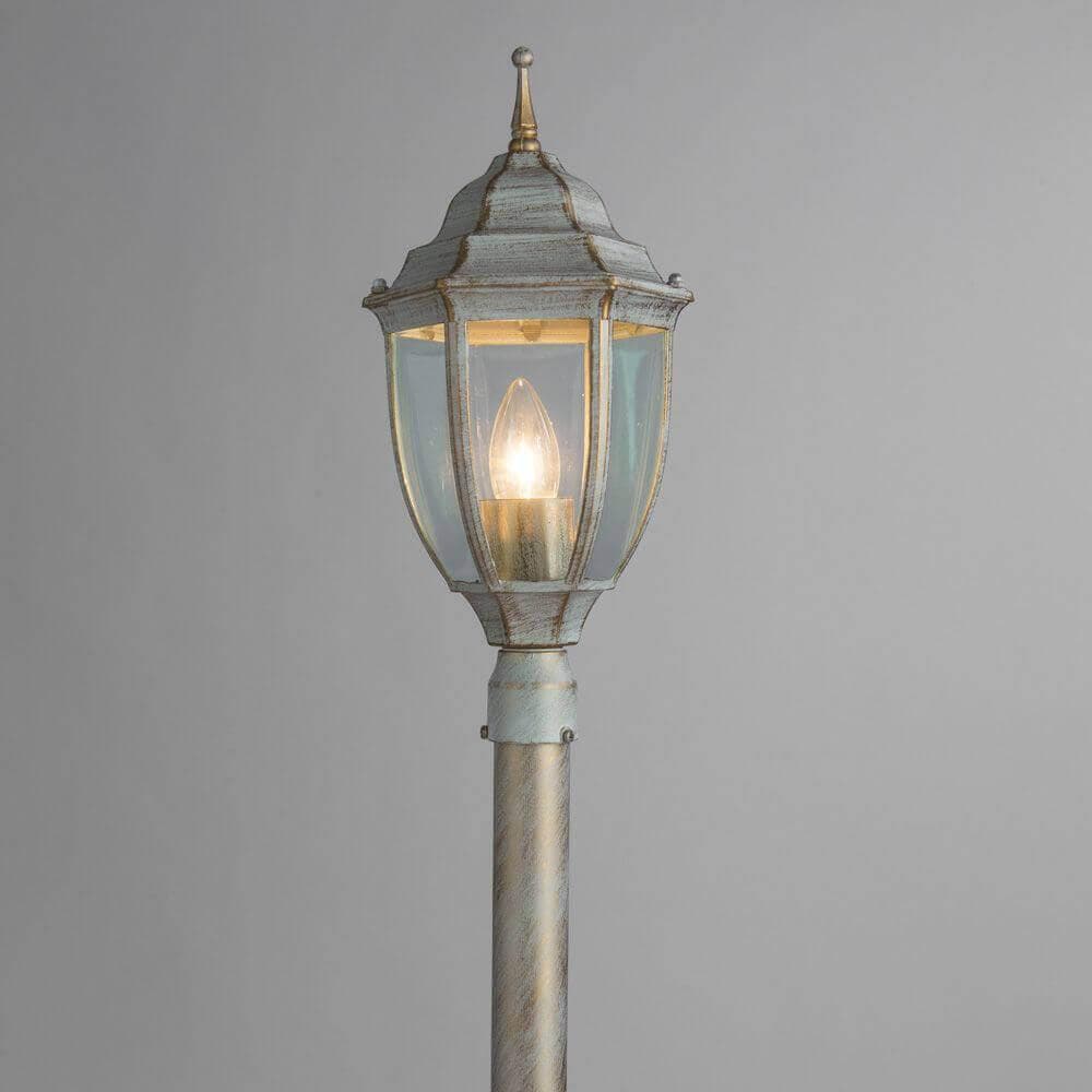 Arte Lamp Pegasus Белый/Прозрачный Светильник уличный наземный 1x60W 1xE27 A3151PA-1WG — миниатюра 3