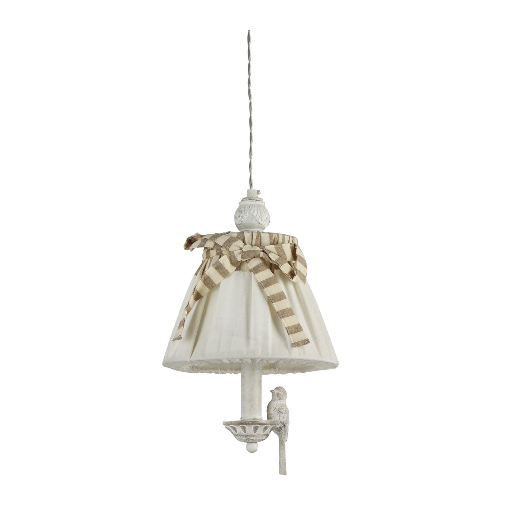 Maytoni Elegant Bird Белый Антик Подвес 1xE14 40W ARM013-PL-01-W — миниатюра 6