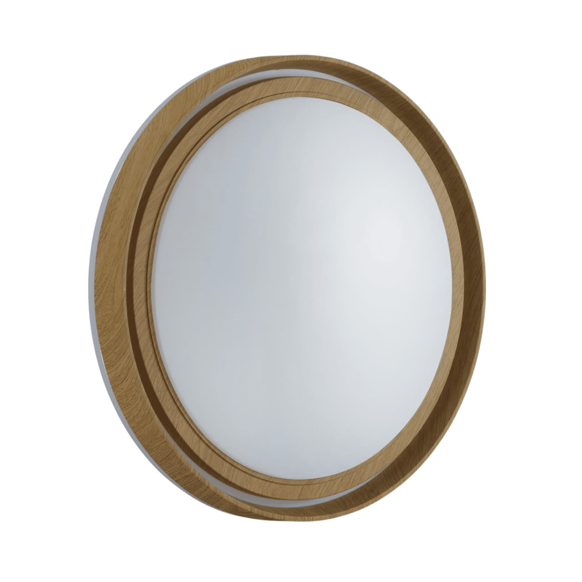 Sonex 7640/DL BASICA SN Светильник пластик/корич. под дер. LED 48Вт 4000K D390 IP43 RUX WOOD