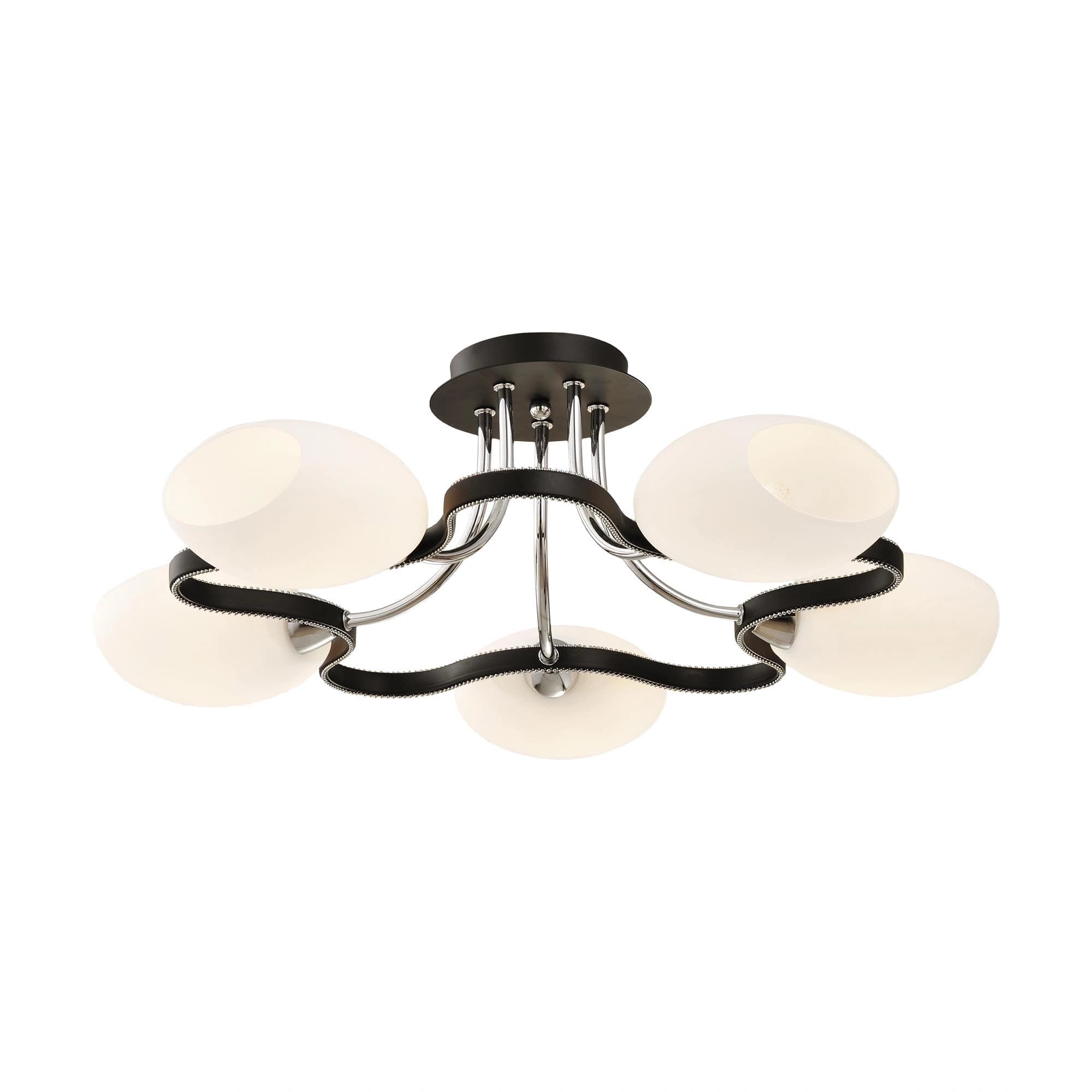 Citilux CL131152 Октава Темный+Хром Люстра