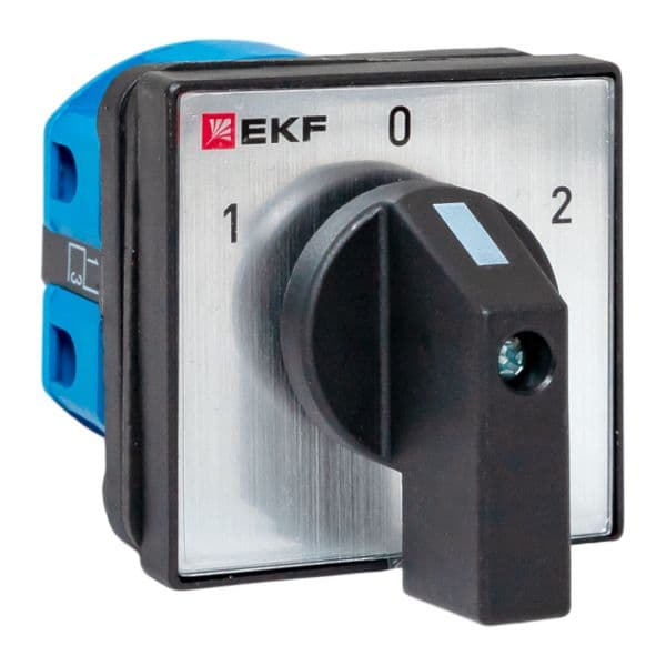 EKF Переключатель кулачковый ПК-1-41 25А 1P «1-0-2» IP65 — миниатюра 1