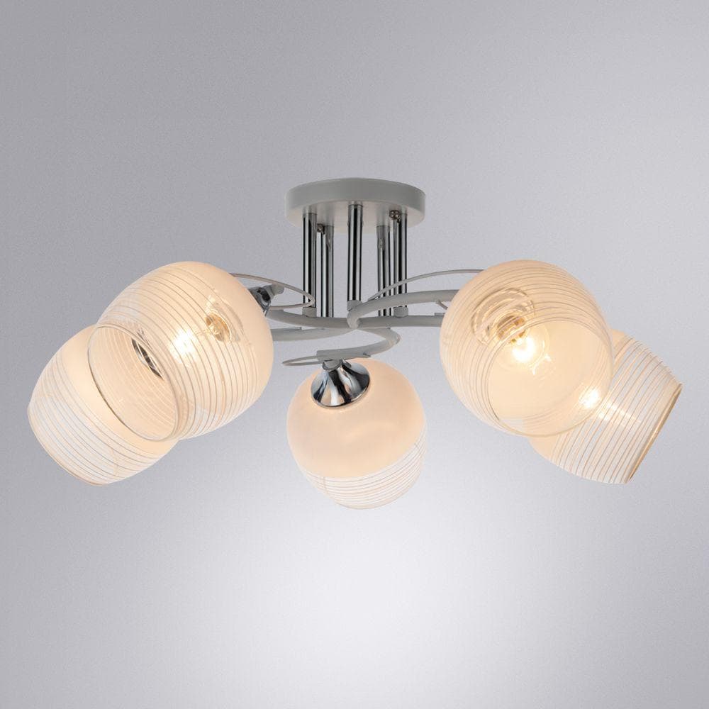 Arte Lamp ATRIA Светильник потолочный лампа накаливания A4121PL-5WH — миниатюра 3