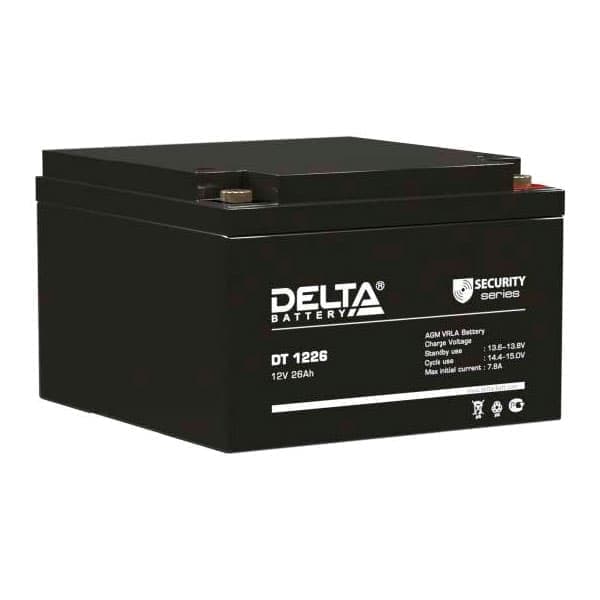 Delta Аккумуляторная батарея DT 1226 (12V/26Ah)
