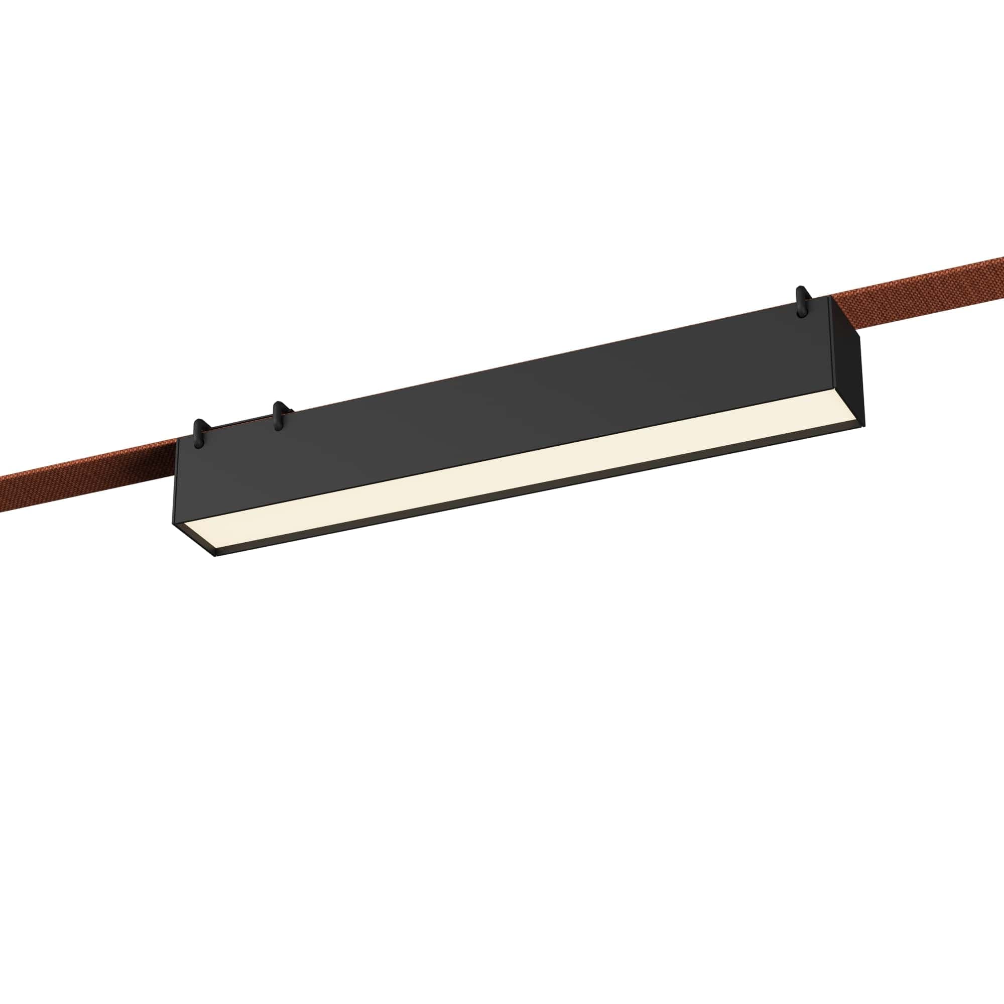 ST Luce ST456.436.12 Св-к трек. Черный LED 1*12W 3000K 670Lm Ra90 120 IP20 L323xW40xH45 48V