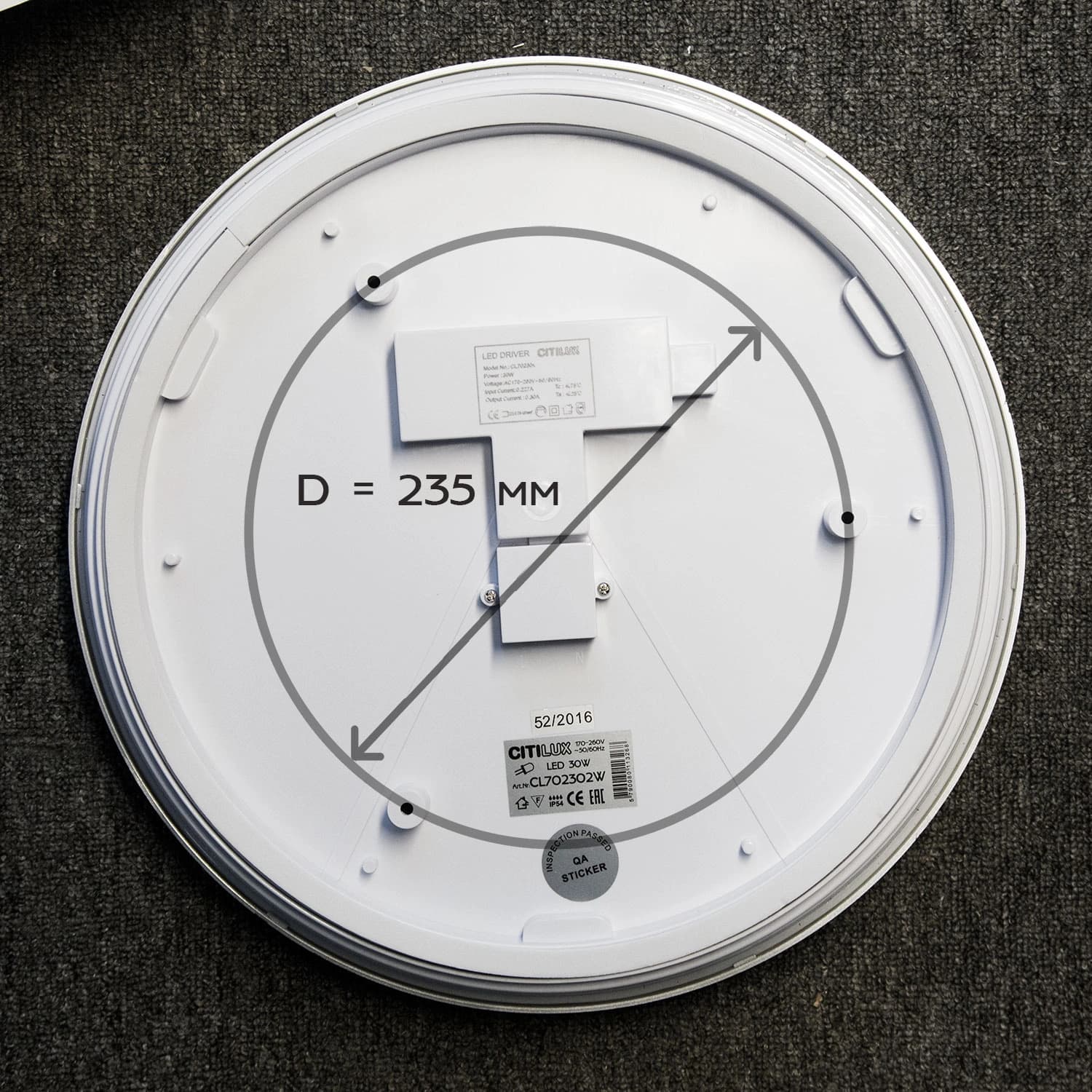 Citilux CL702302Wz Луна Золото LED Светильник Наст.-Потол — миниатюра 5