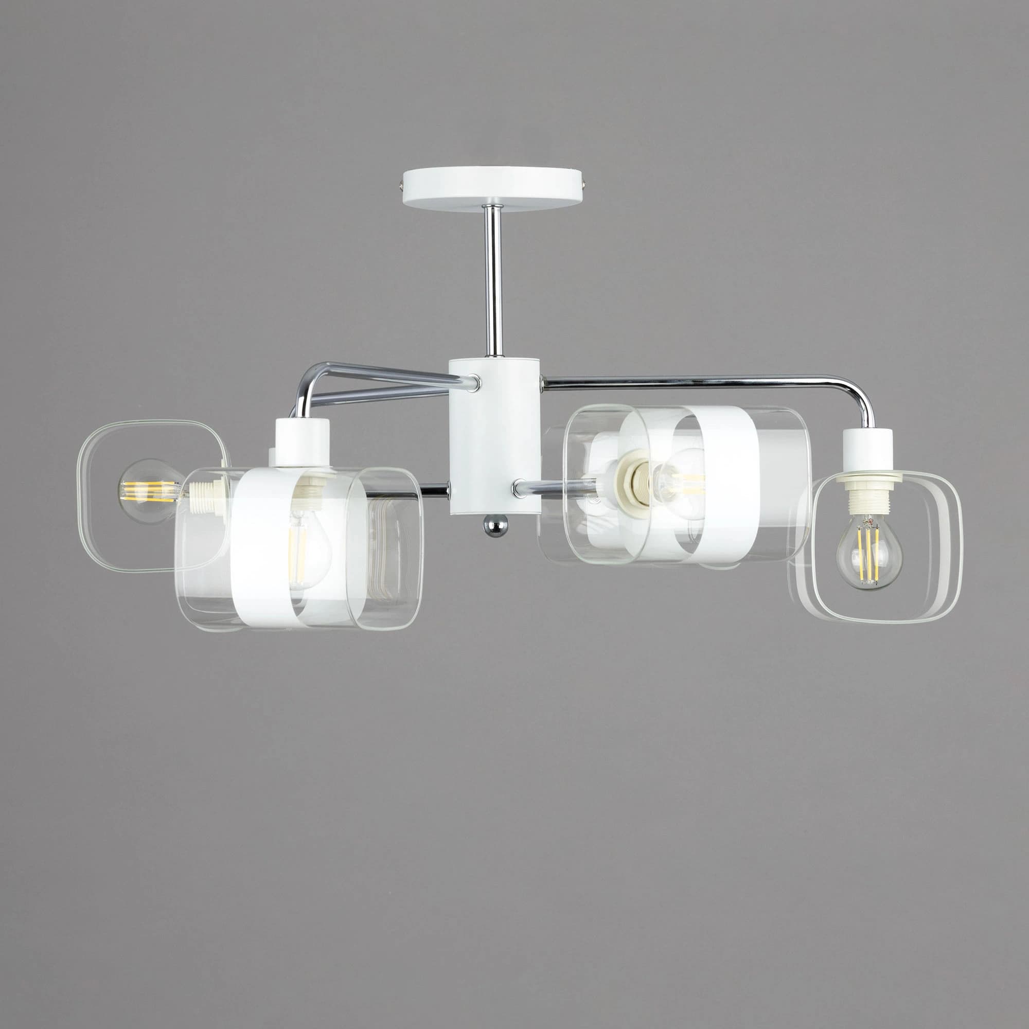 Citilux CL140160 Бертон Белый+Хром Люстра — миниатюра 8