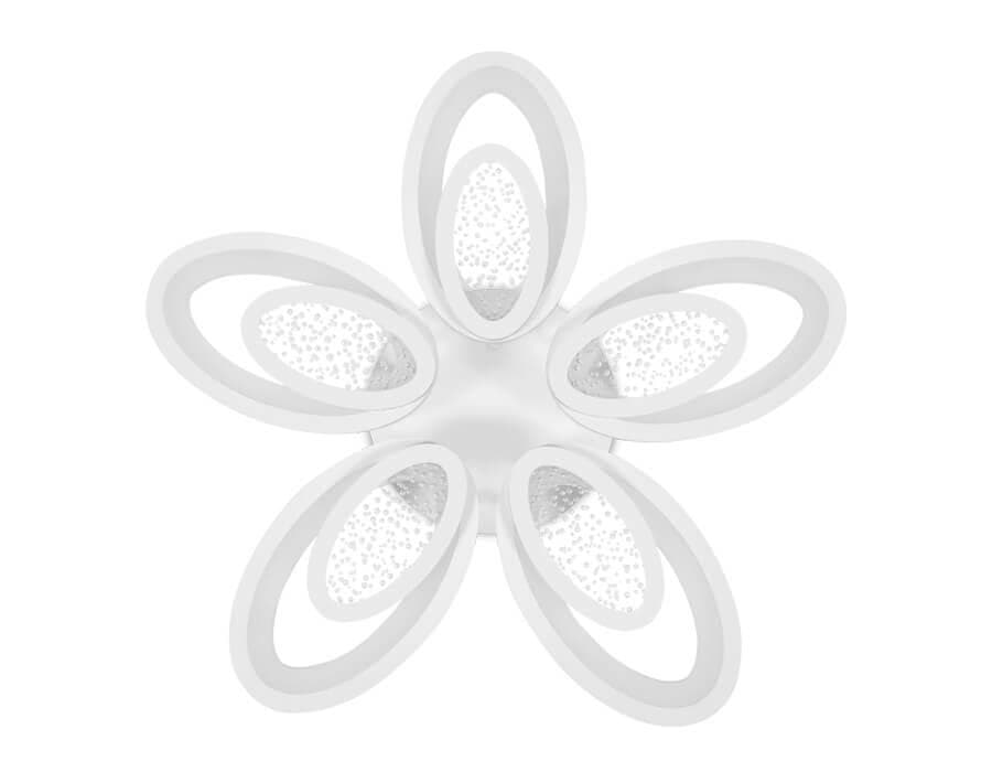 Ambrella Потолочный светодиодный светильник с пультом FA423/5 WH белый 210W D620*100 (ПДУ РАДИО 2.4) — миниатюра 3