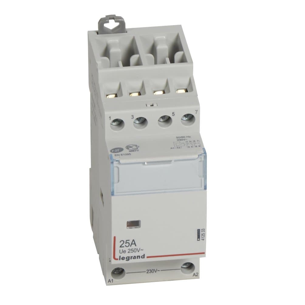 Legrand CX3 Контактор 230V 2НО+2НЗ 25А 412533