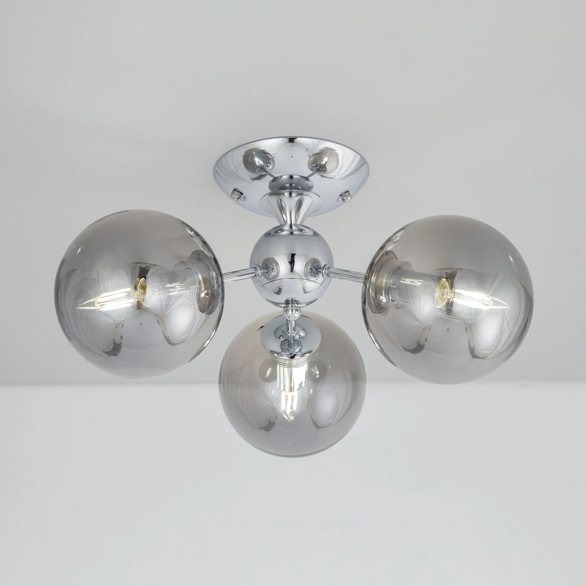 Citilux CL102130 Томми Хром+Дымч. Люстра — миниатюра 9