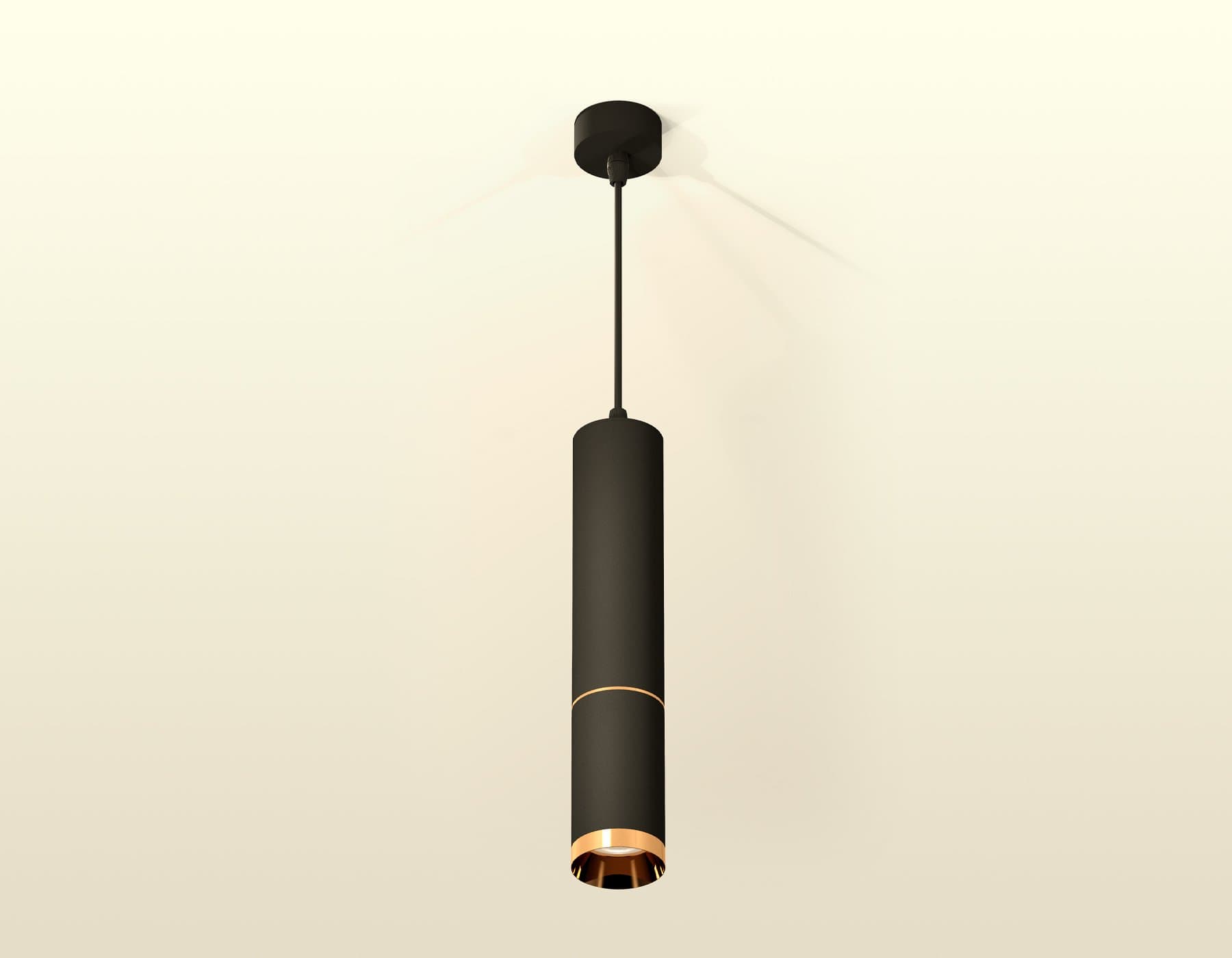 Ambrella Комплект подвесного светильника XP6323020 SBK/PYG черный песок/золото желтое полированное MR16 GU5.3 (A2302, C6356, A2062, C6323, N6134) — миниатюра 2