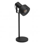 Eglo 99554 Настольная лампа CASIBARE, 1x28W, E27, L160, B120, H490, основание: Ø155, сталь, черный