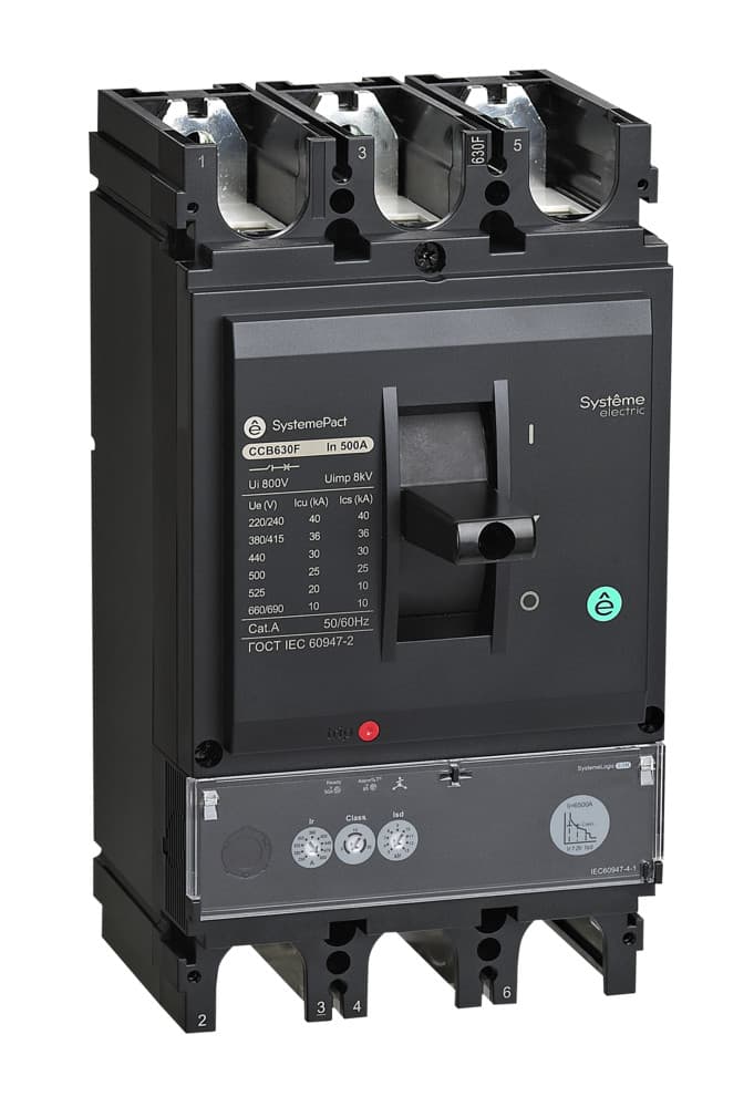 Systeme Electric Автоматический выключатель SYSTEMEPACT CCB400 150KA S1.3M 3P3D 320A рычаг