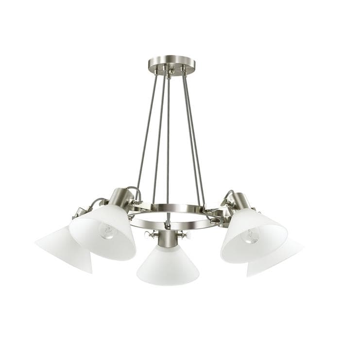 Lumion 3707/5 LN18 099 никель Люстра E14 5*60W 220V EFFI