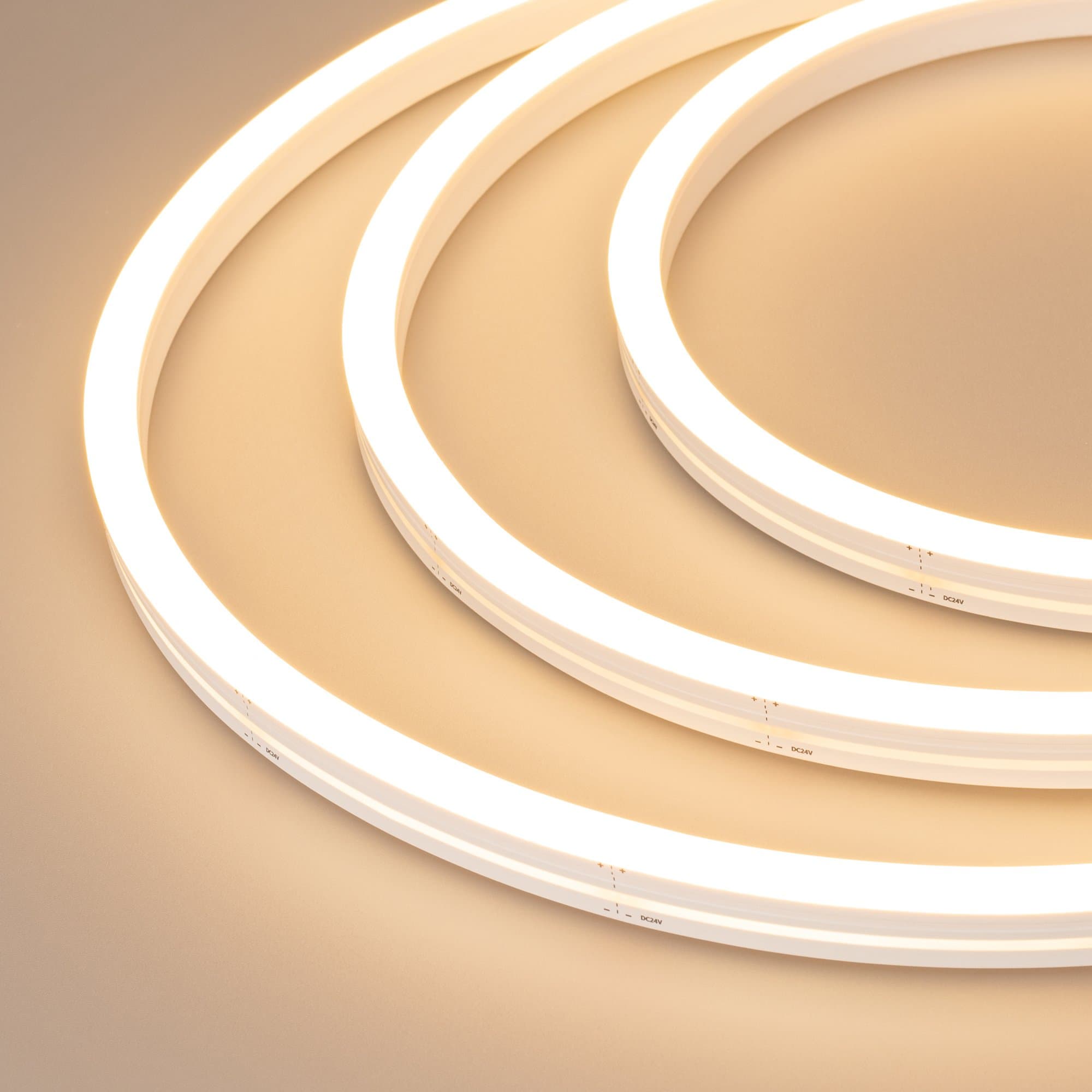 Arlight Гибкий неон ARL-MOONLIGHT-1712-SIDE 24V White-MIX (12 Вт/м, IP67) 029801 — миниатюра 2