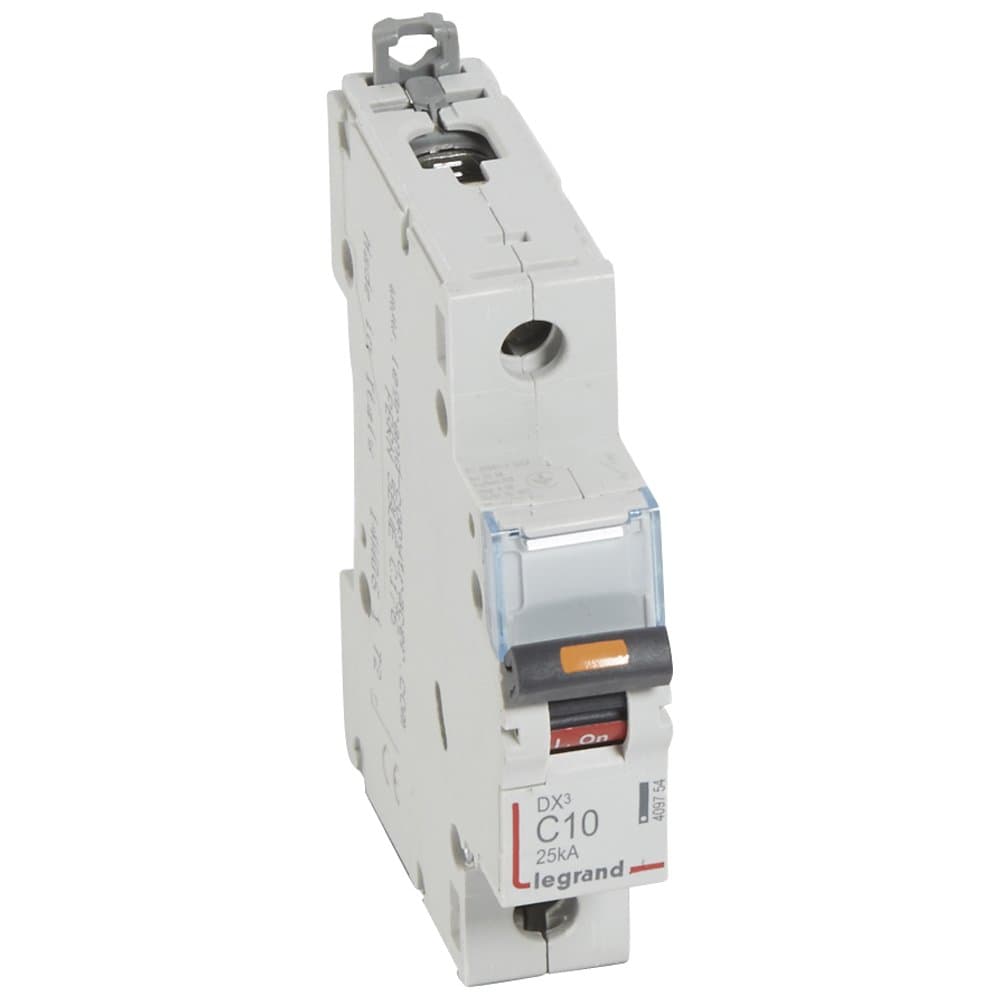 Legrand DX3 Автоматический выключатель 1P 10A (С) 25кА 409754 — миниатюра 1