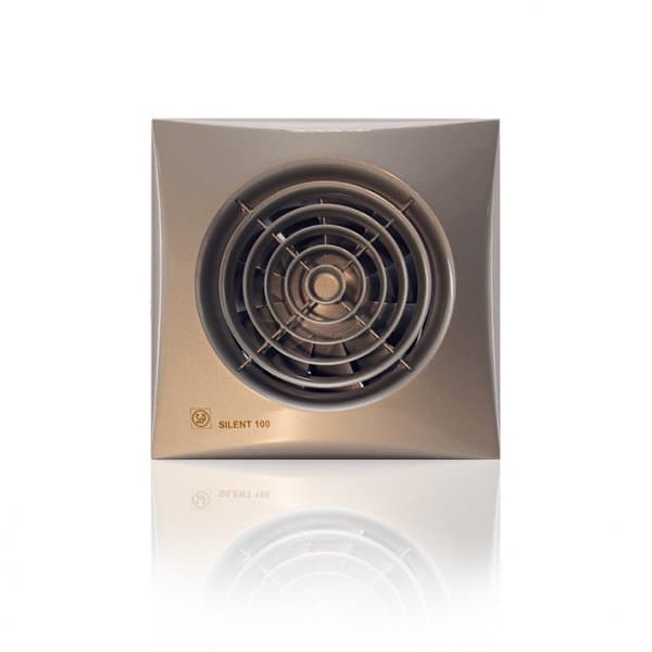 S&P SILENT Вентилятор 200 CHZ SILVER DESIGN-3C (220-240V 50HZ) RE SILENT-200 CHZ SILVER DESIGN-3C (220-240V 50HZ) RE