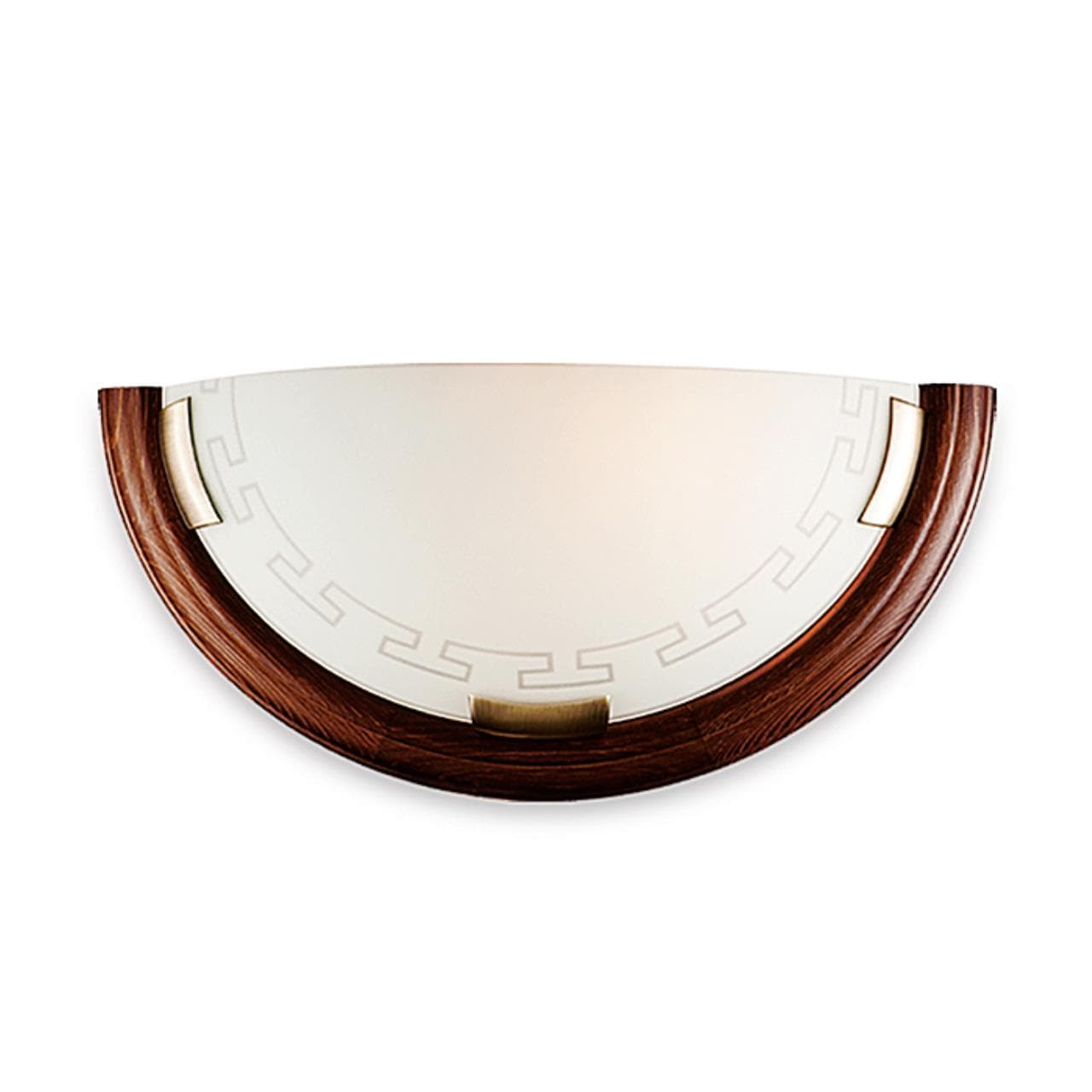 Sonex 060 SN 106 Бра стекло E27 1*100Вт 360х180 GRECA WOOD