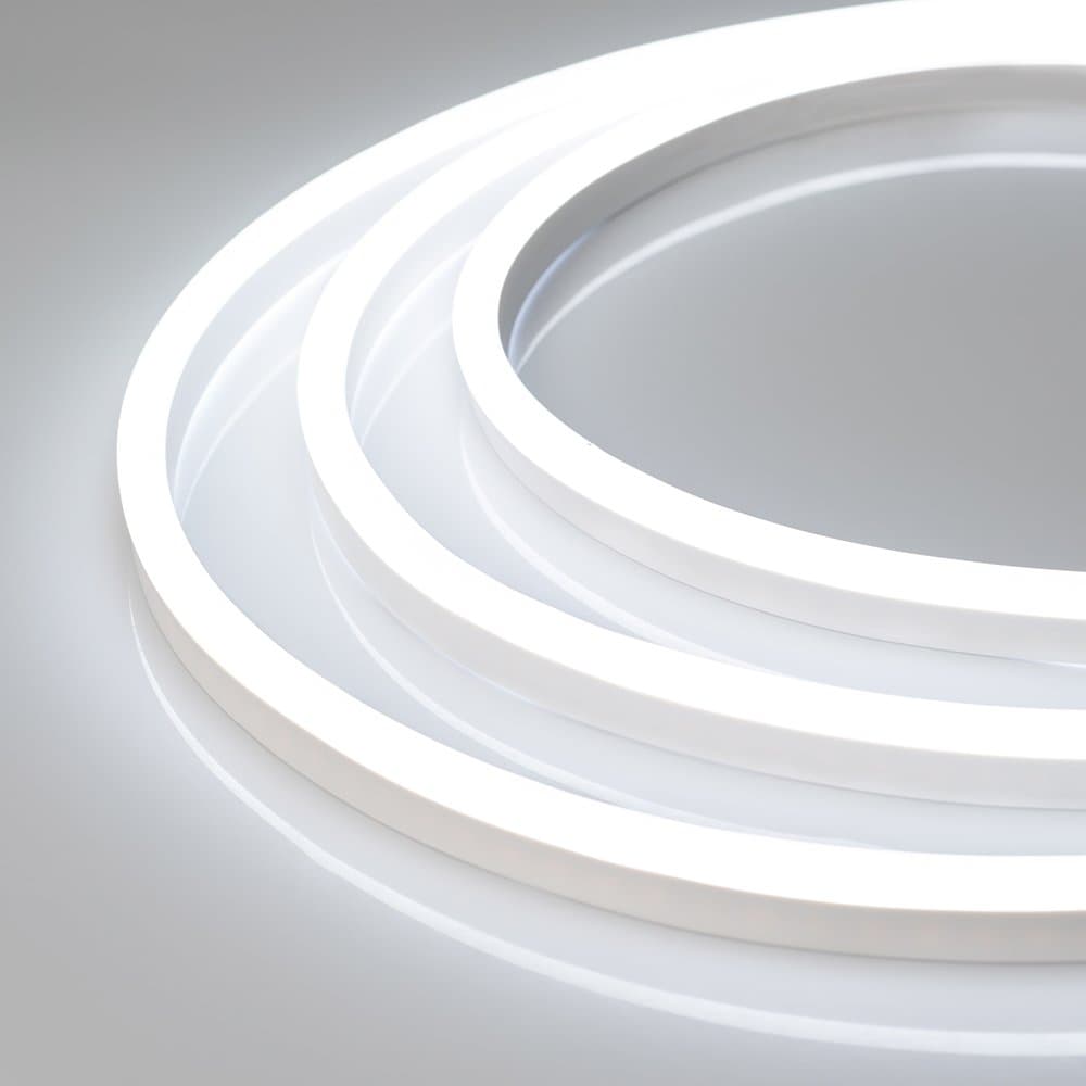 Arlight Гибкий неон ARL-NEON-1608-SIDE 24V White (6 Вт/м, IP65) 030874 — миниатюра 1