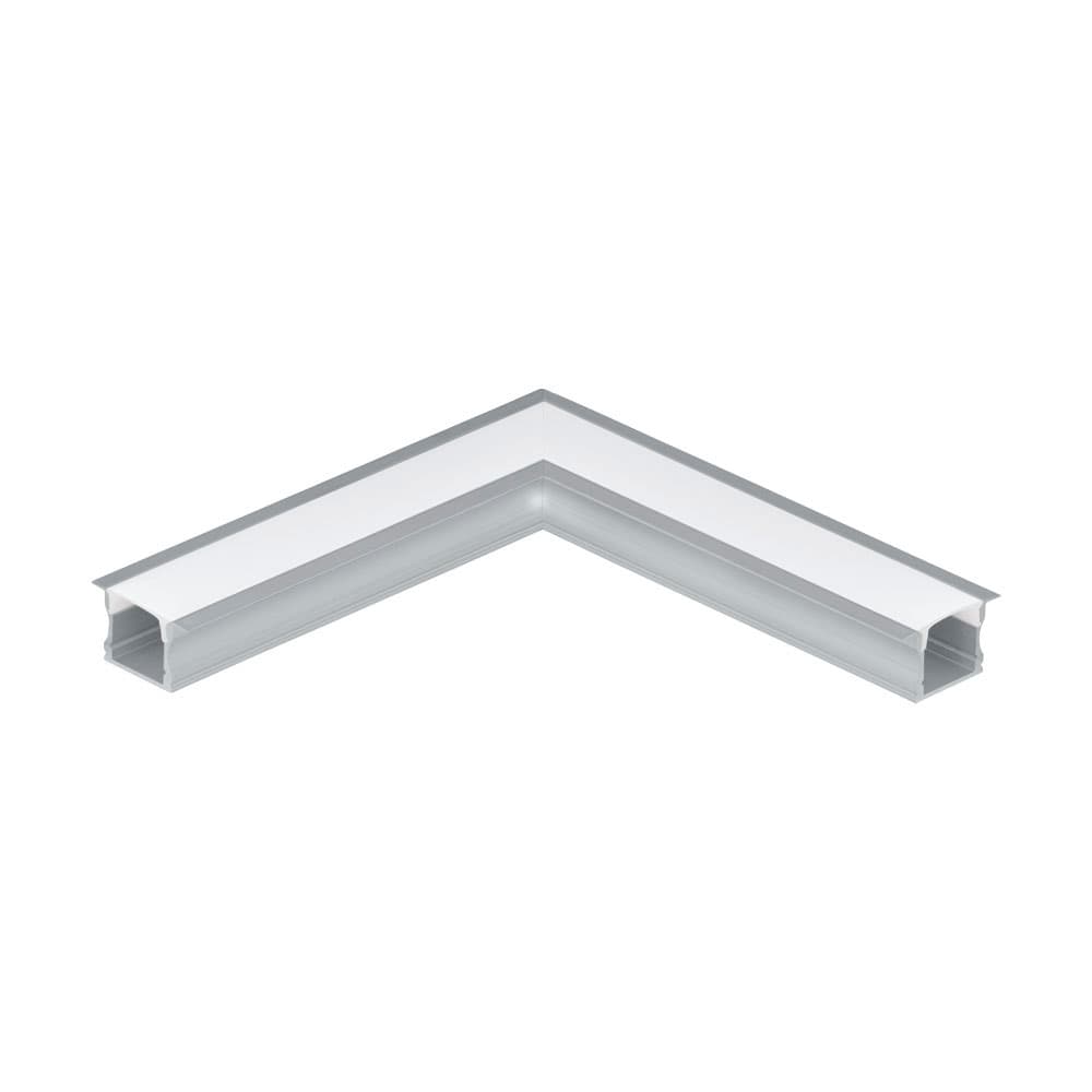 Eglo 98989 Встраиваемый профиль угловой RECESSED PROFILE 2 к арт. 98987, L110, алюминий/пластик, белый