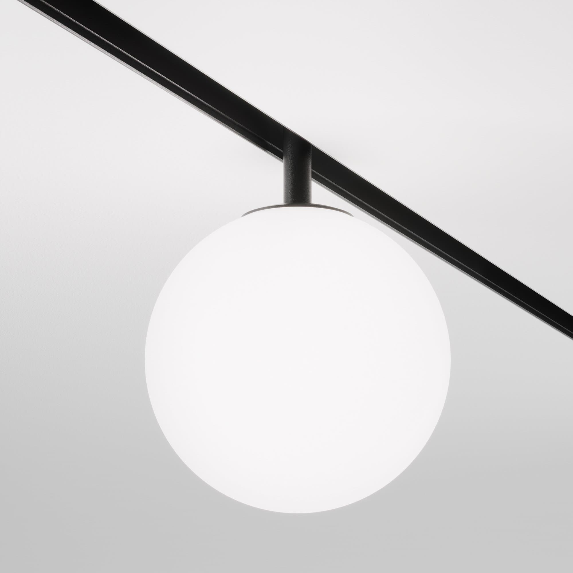Maytoni Трековый светильник Черный Luna TR038-4-5W3K-WW-DS