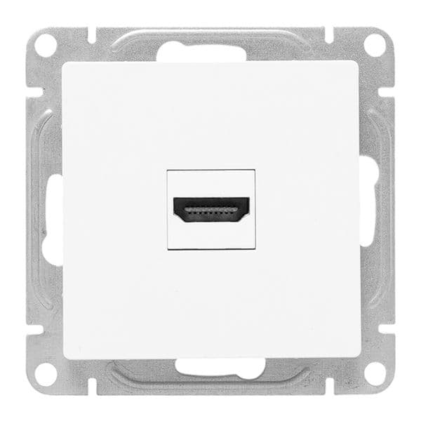 EKF Механизм розетки HDMI, белый Эпика — миниатюра 5