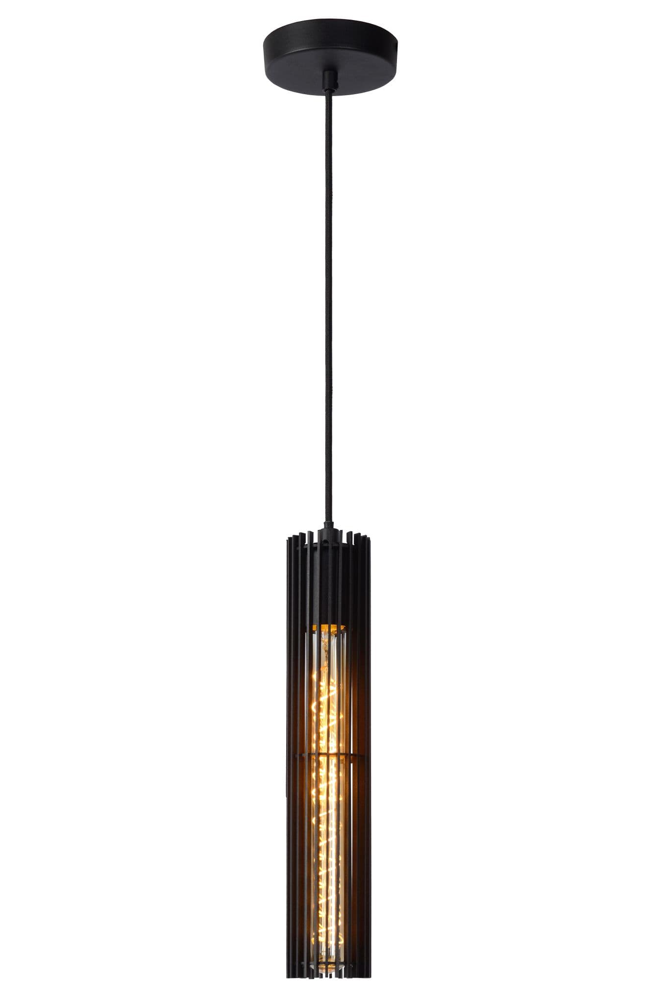 Lucide LIONEL Черный Подвесной светильник 73406/01/30 — миниатюра 2