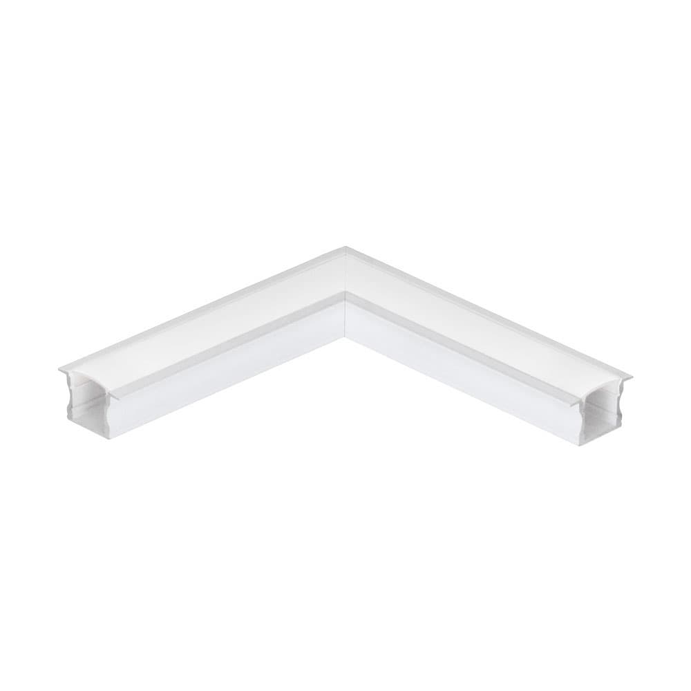 Eglo 98993 Встраиваемый профиль угловой RECESSED PROFILE 2 к арт. 98991, L110, алюминий/пластик, белый