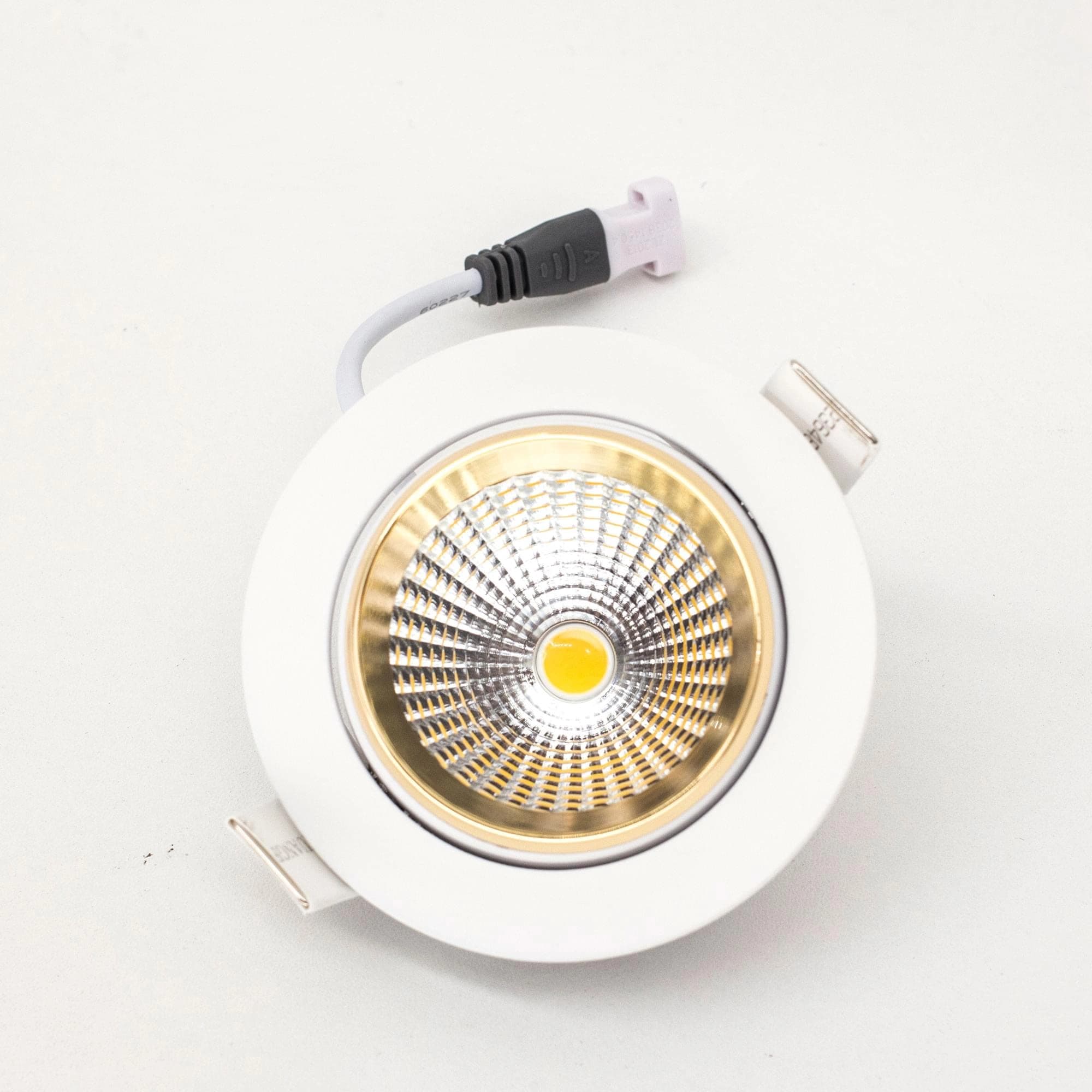 Citilux CLD002W2 Бета Бел+Зол. Светильник Встр. LED 7W*3000K — миниатюра 4