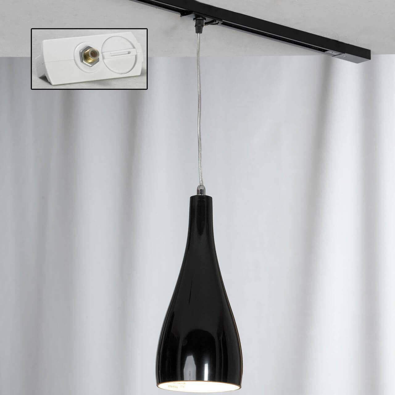 Lussole S.R.L Металл Хром /  Стекло трековый светильник однофазный E27 60W LSF-1196-01-TAW — миниатюра 1