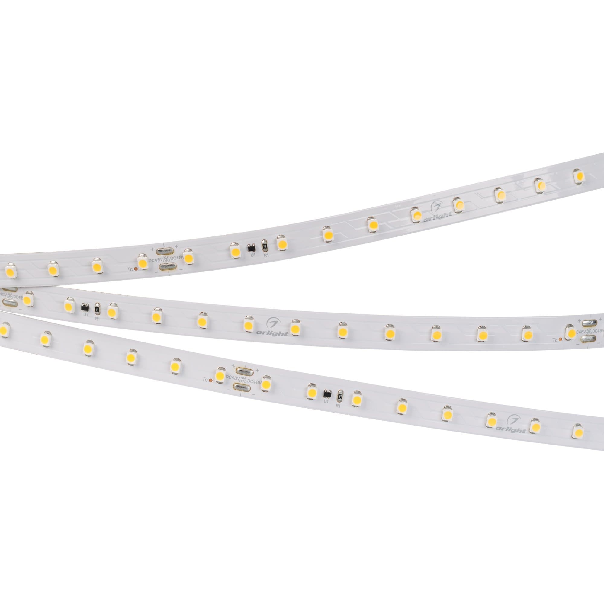 Arlight Светодиодная лента RT-50000 48V White6000 (3528, 78 LED/m, 50m) (4 Вт/м, IP20) 025014 — миниатюра 1