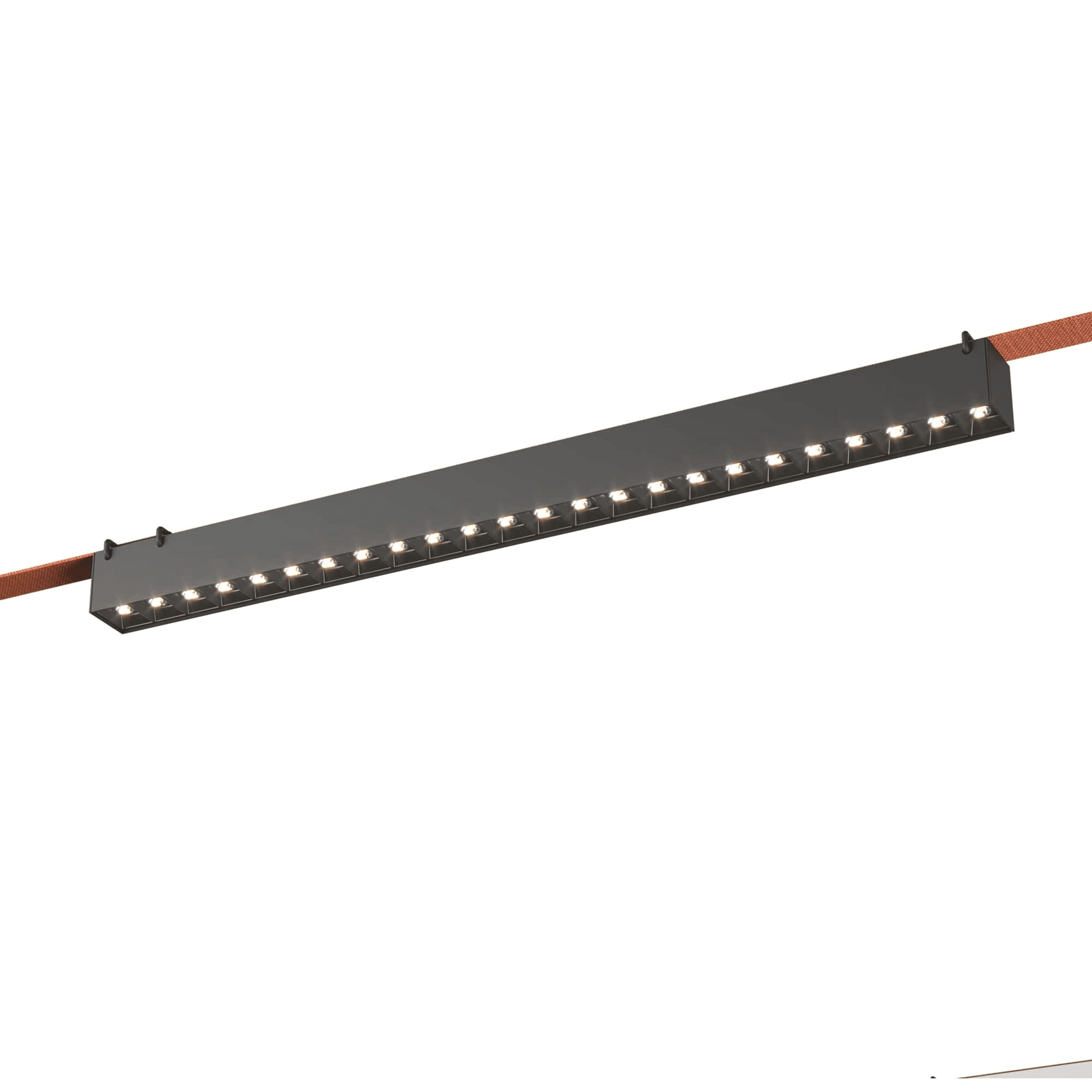 ST Luce ST455.436.24 Св-к трек. Черный LED 1*24W 3000K 1 778Lm Ra90 24/40 IP20 L642xW40xH45 48V